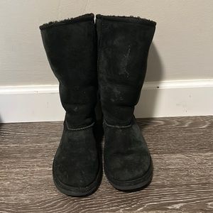 Black tall Ugg Boots
